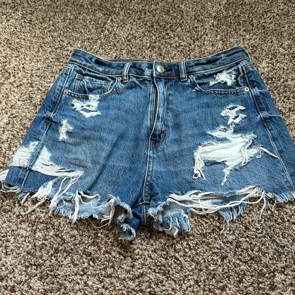 American Eagle Jean Ripped Shorts